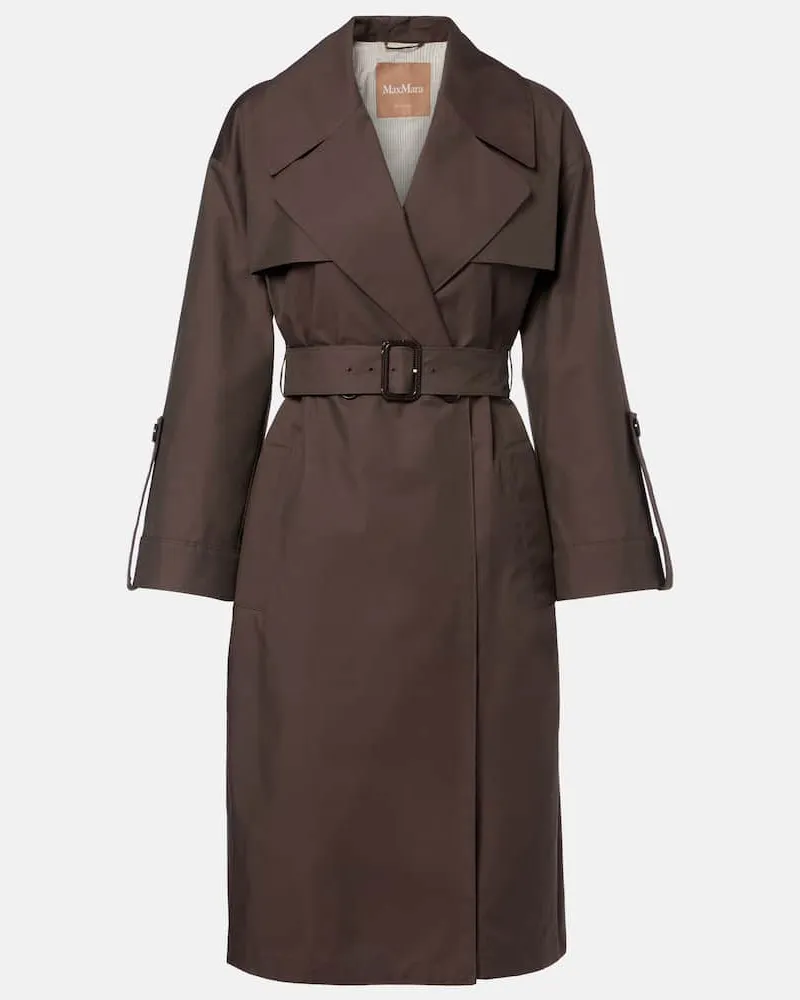 Max Mara The Cube Trenchcoat Amour Braun