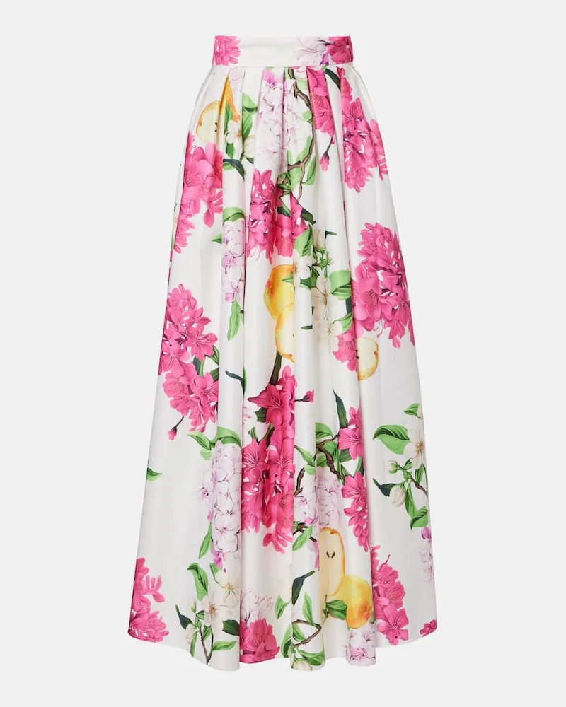 LEO LIN Maxirock reinette Weiß