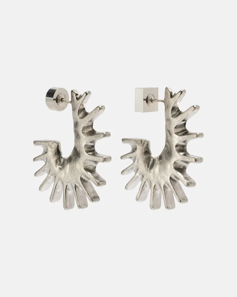 Jacquemus Ohrringe Hippocampe Silber