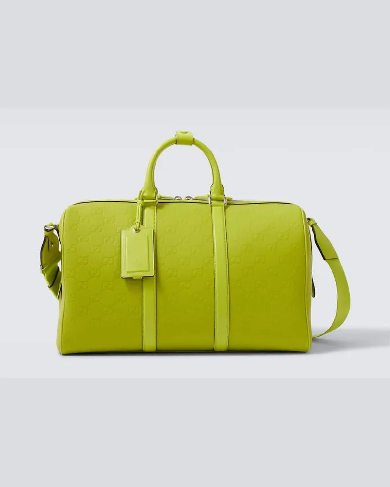 Gucci Weekender Gucci Edge GG Medium Grün