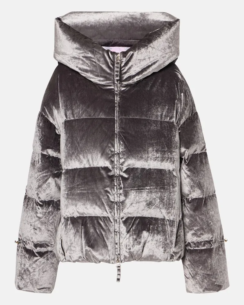 Jet Set Daunenjacke Margot Grau