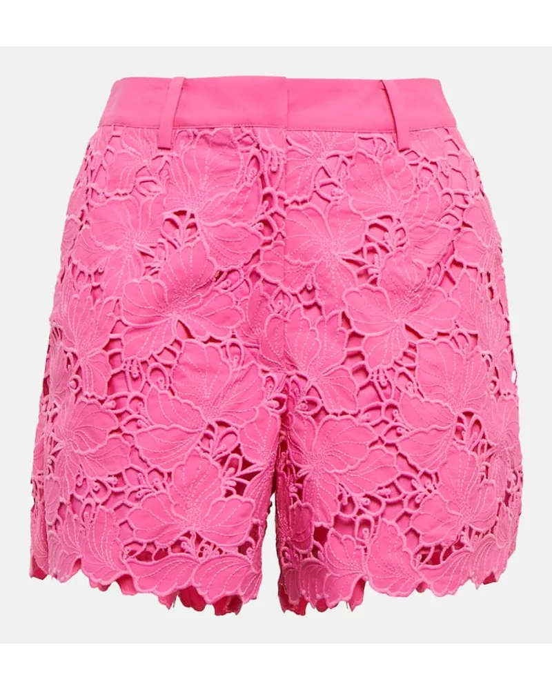 Self-Portrait Shorts Pink