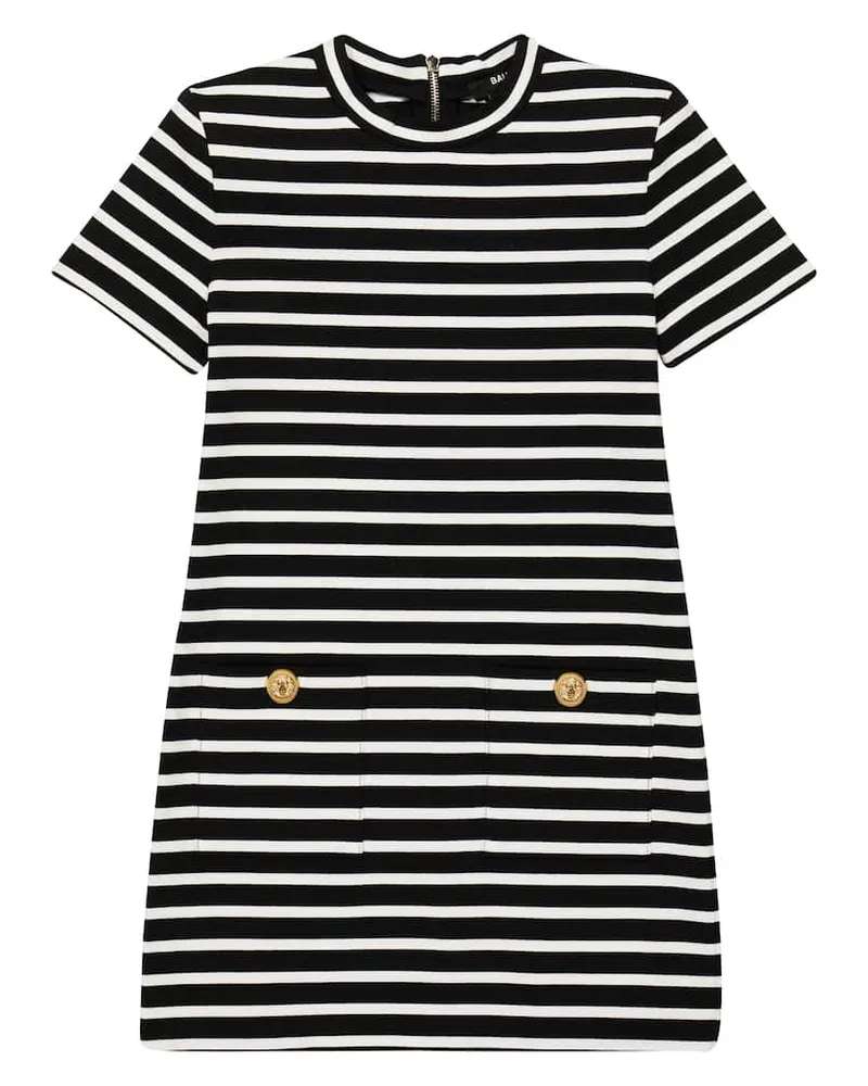 Balmain Kleid aus Jersey Multicolor