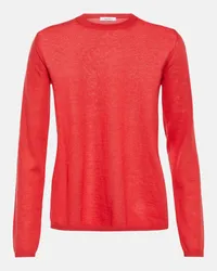 Max Mara Pullover Azteco aus Kaschmir Rot