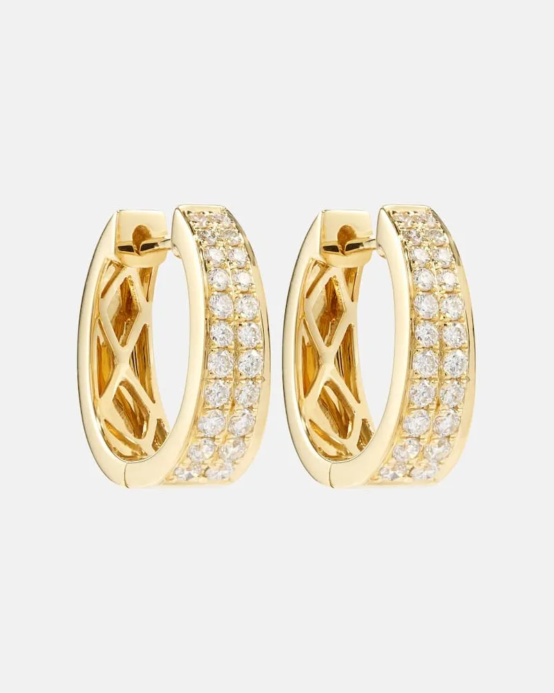 ANITA KO Ohrringe Meryl Small aus 18kt Gelbgold mit Diamanten Gold
