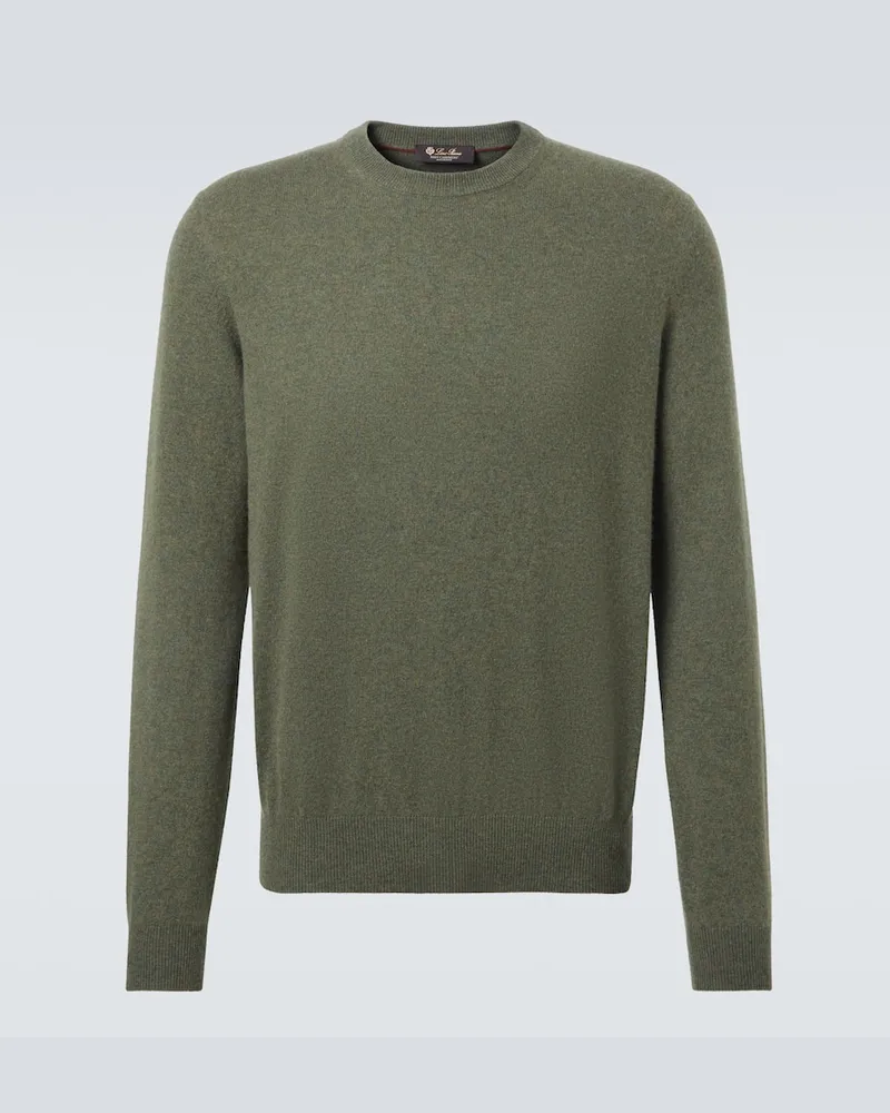 Loro Piana Pullover aus Kaschmir Grün