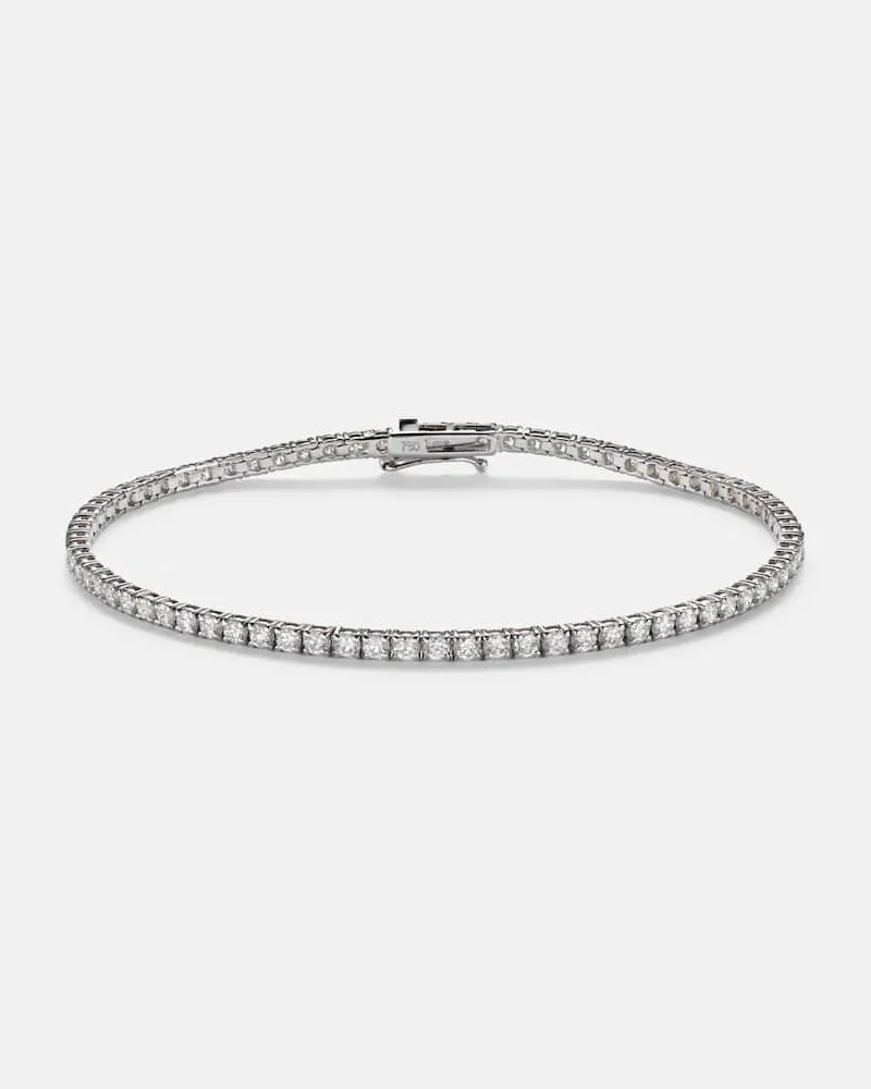 SHAY Armband aus 18kt Weißgold (750/1000) mit Diamanten Silber