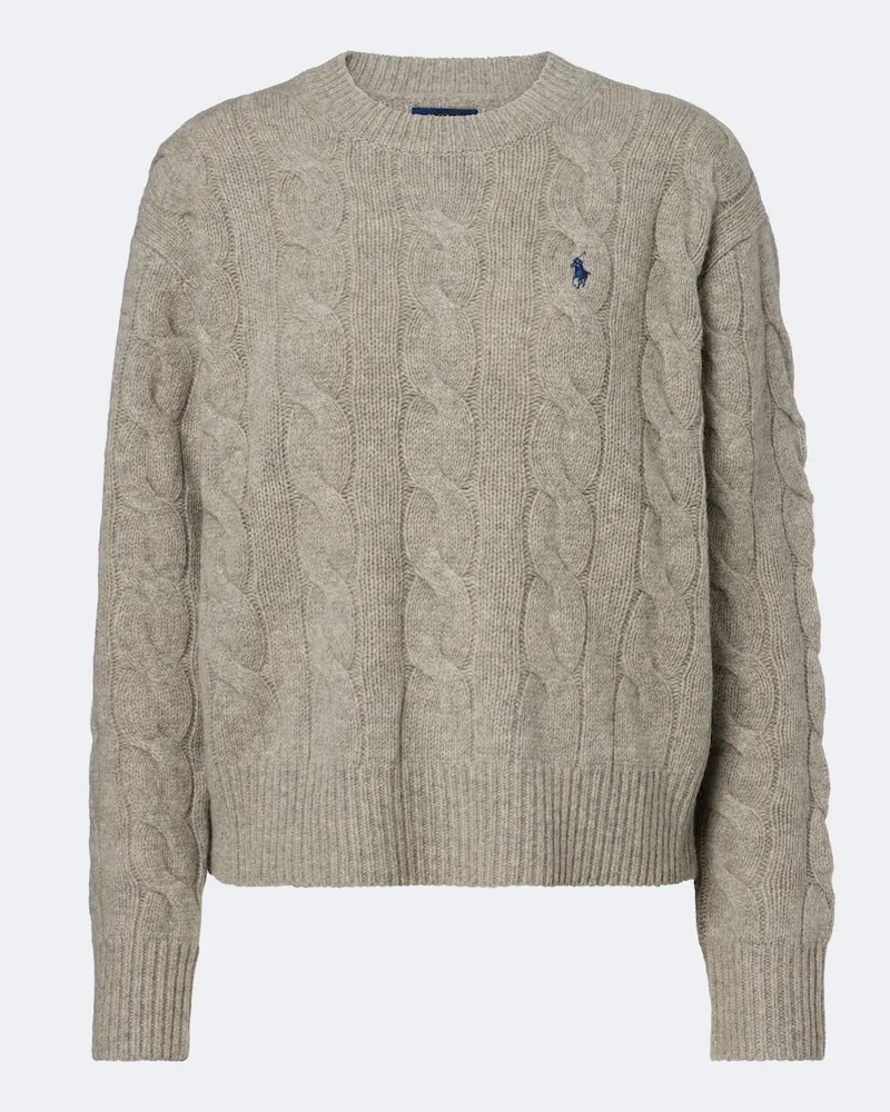 Ralph Lauren Pullover aus Wolle und Kaschmir Grau