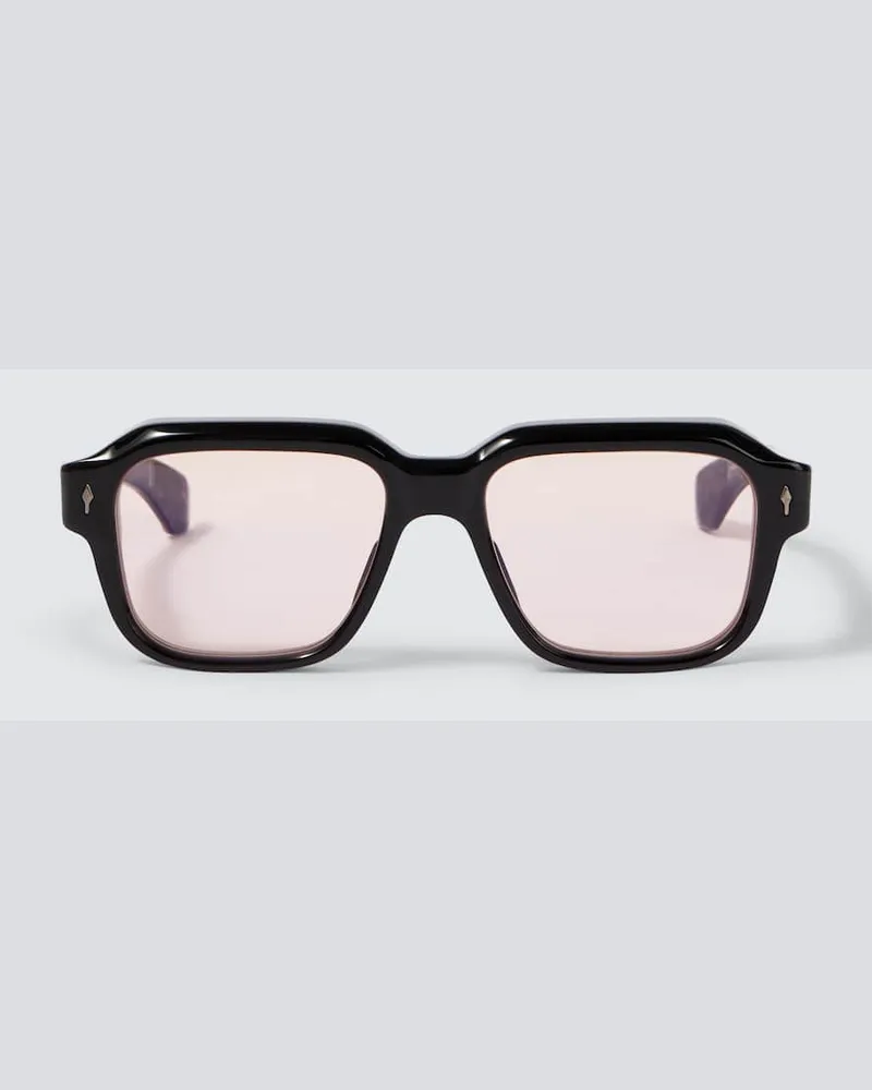 Jacques Marie Mage Eckige Sonnenbrille Vivienne Schwarz