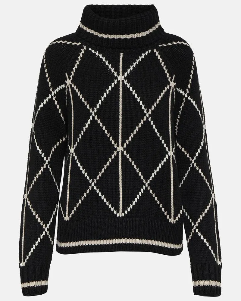 Bogner Rollkragenpullover Solange aus Kaschmir Schwarz