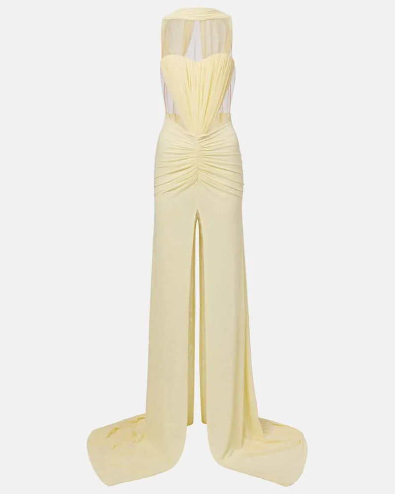 David Koma Robe Gelb