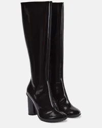 Bottega Veneta Stiefel aus Leder Schwarz