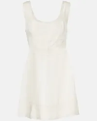 RIXO Minikleid Ronan mit Spitze Weiss