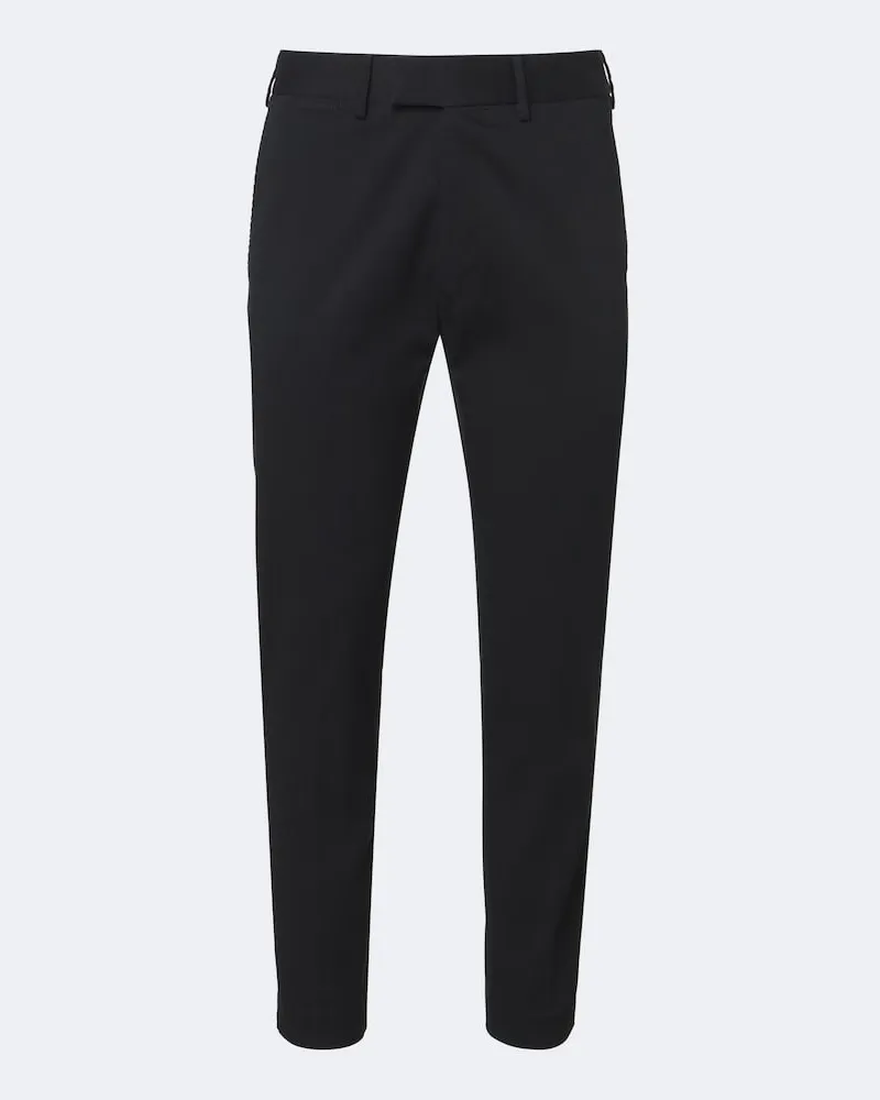 Tom Ford Chinos Straight aus Baumwoll-Twill Schwarz