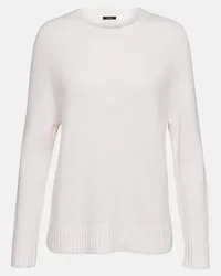 Joseph Pullover aus Kaschmir Weiss