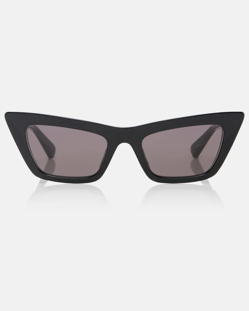 Bottega Veneta Cat-Eye-Sonnenbrille Snap Schwarz