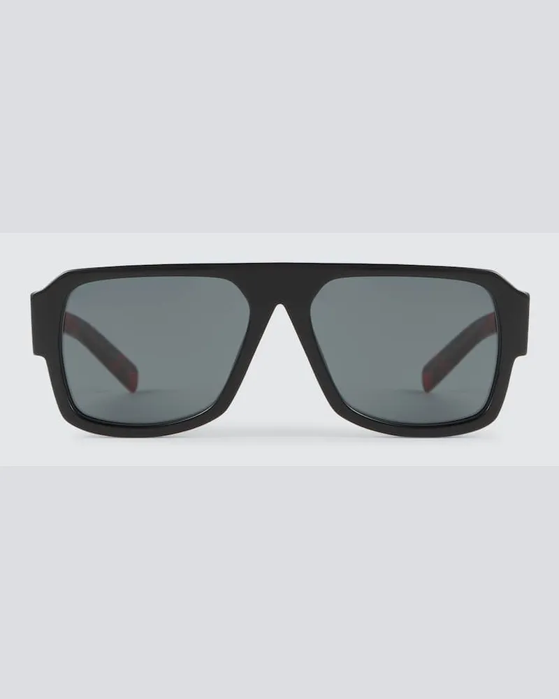 Prada Eckige Sonnenbrille Multicolor