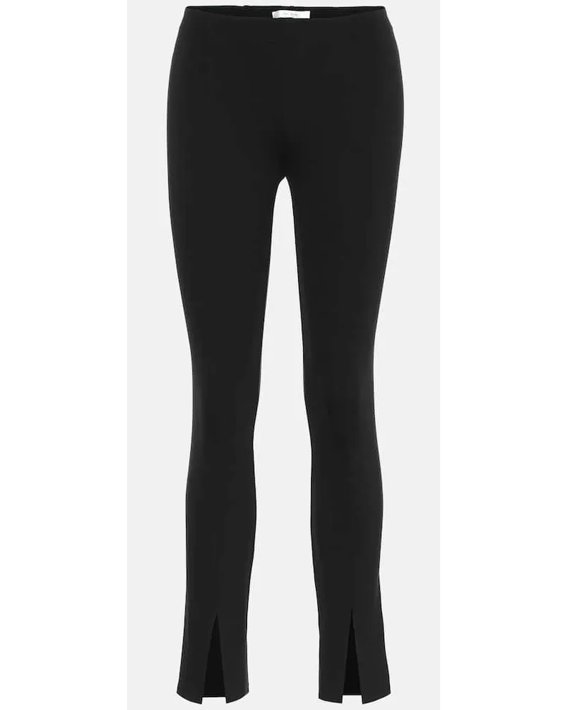 The Row Leggings Thilde aus Jersey Schwarz