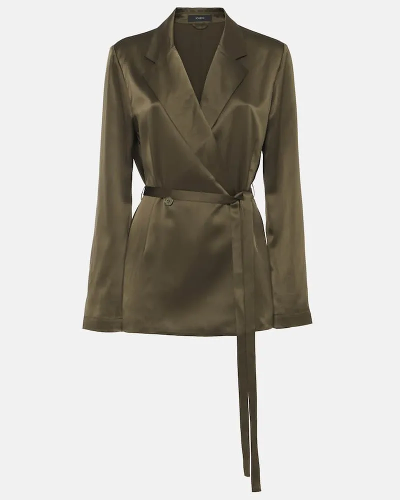 Joseph Blazer Joubert aus Seidensatin Grã¼n