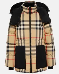 Burberry Daunenjacke Archive Check Beige