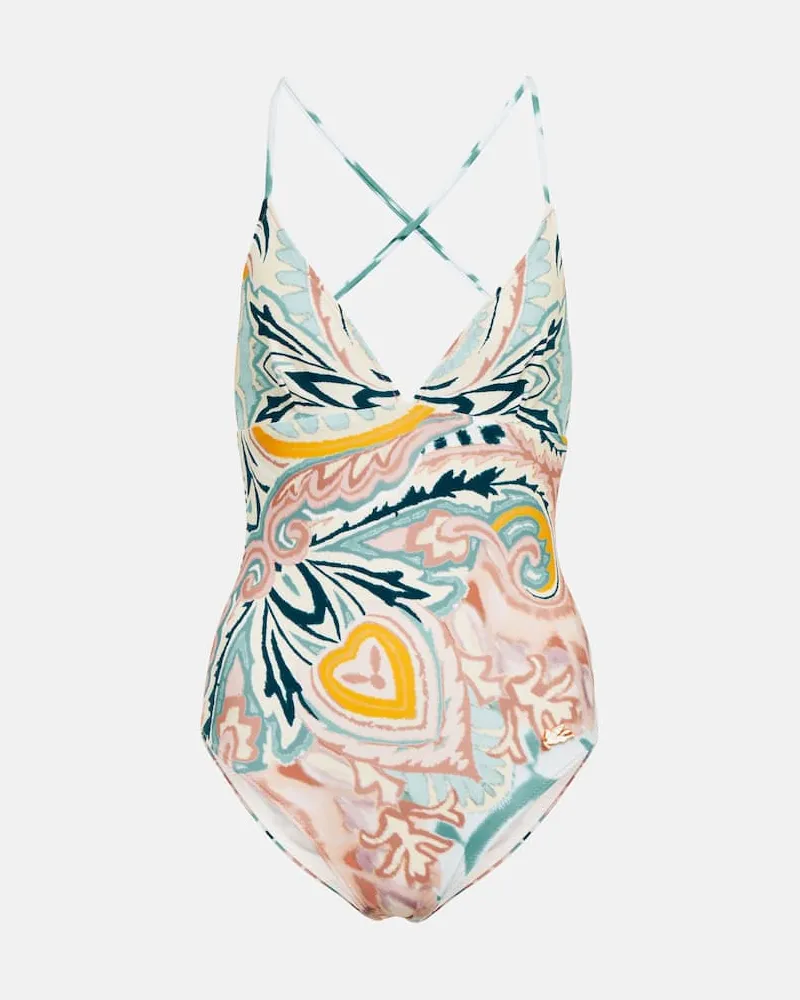 Etro Bedruckter Badeanzug Multicolor