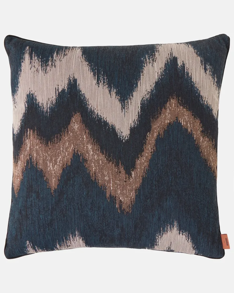 Missoni Kissen aus einem Baumwollgemisch Multicolor