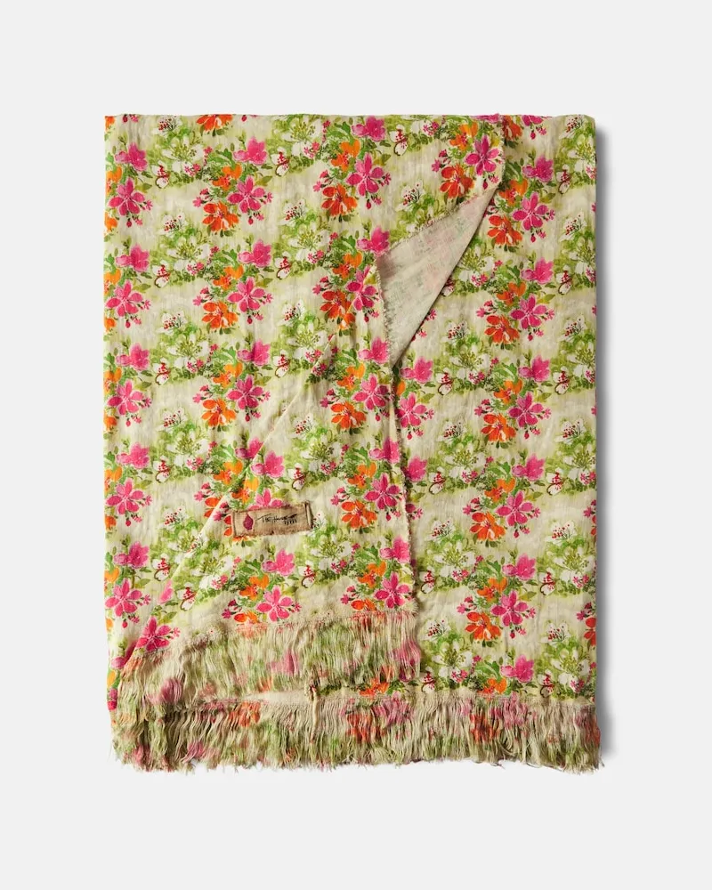 The House of Lyria Tischdecke Tormento aus Leinen Multicolor