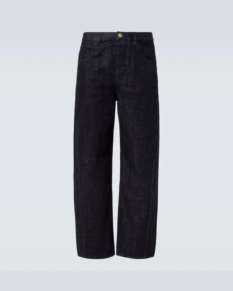 Jacquemus Straight Jeans Mirada De Nimes Blau