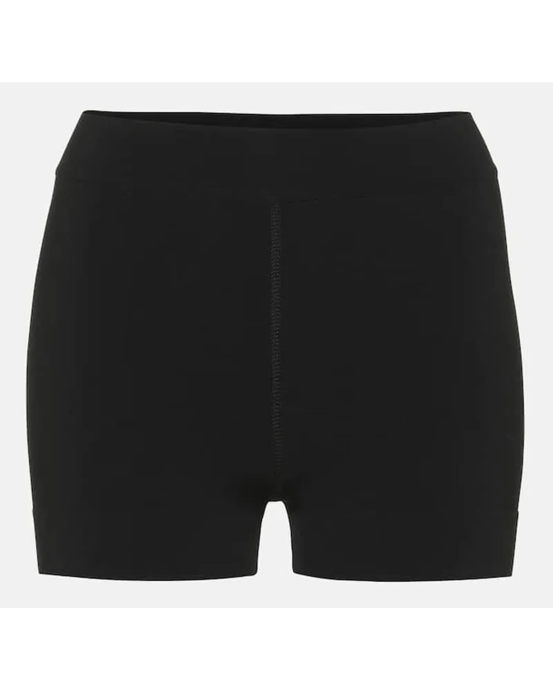 Alaïa Alaia Shorts aus Strick Schwarz