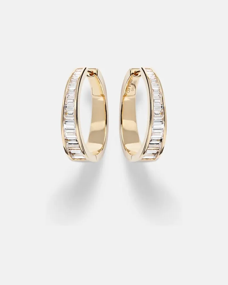 ANITA KO Ohrringe Meryl Classic aus 18kt Gelbgold mit Diamanten Gold