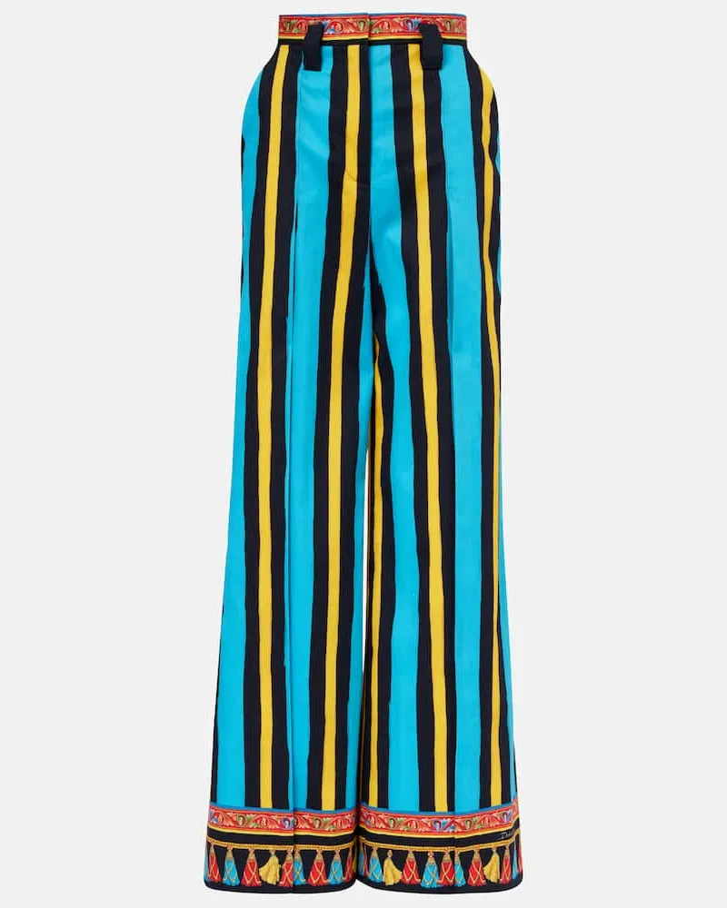 Dolce & Gabbana Weite Hose Multicolor