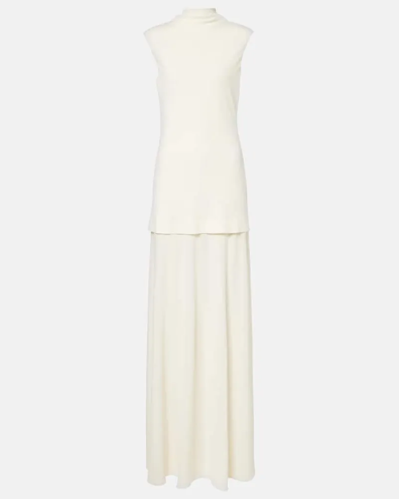 Jil Sander Maxikleid Beige