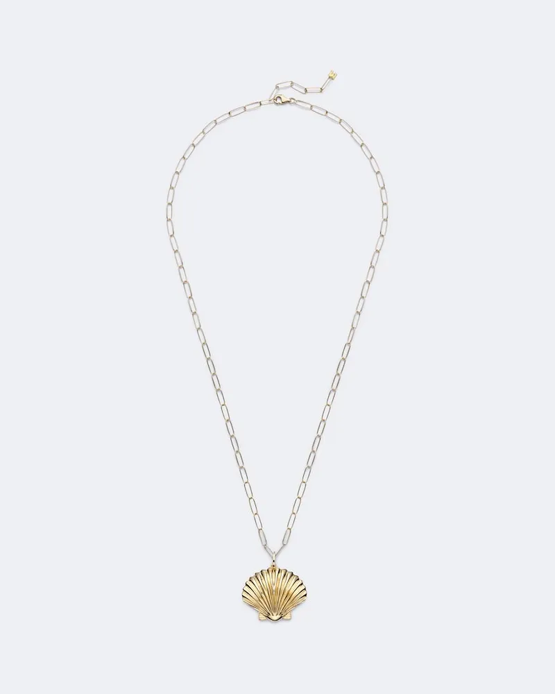 MATEO Halskette Venus Large aus 14kt Gelbgold Gold