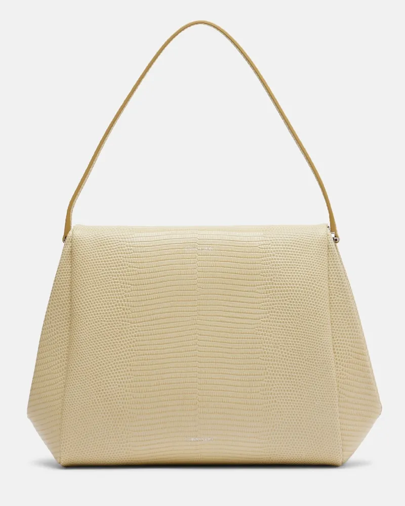 Calvin Klein Schultertasche Tina Small aus Leder Weiß