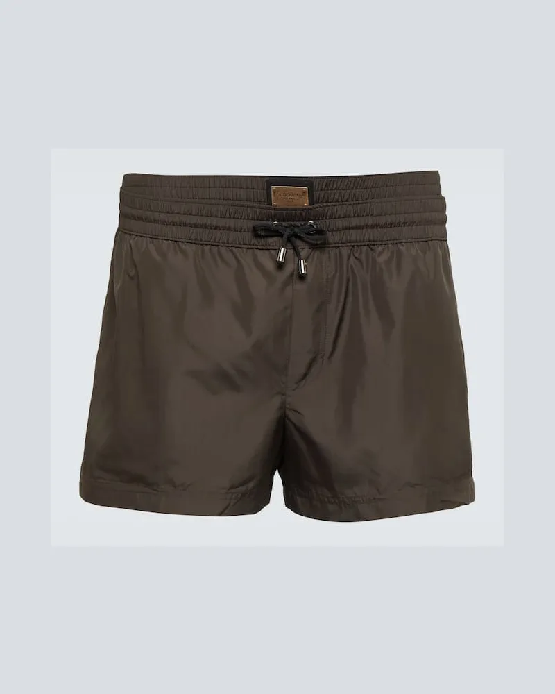 Dolce & Gabbana Badeshorts Braun