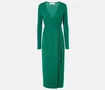 Wickelkleid Astrid aus Wolle und Kaschmir