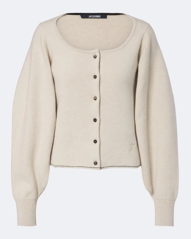 Jacquemus Cardigan Tempo Beige