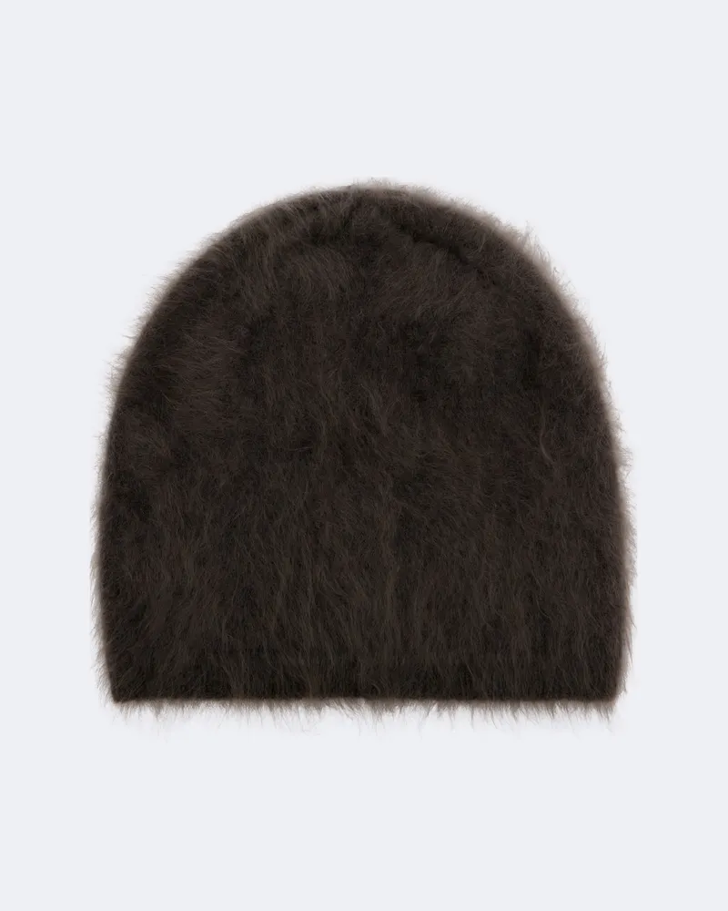 Lisa Yang Beanie aus Kaschmir Grau
