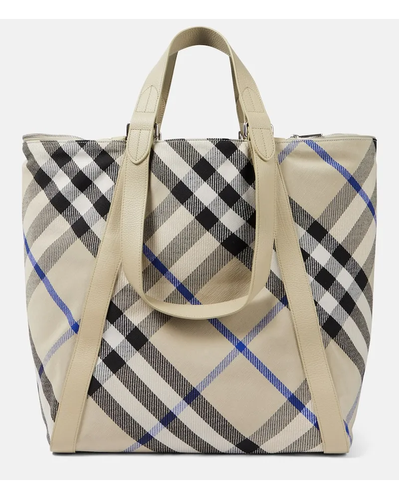 Burberry Tote Large aus Jacquard Multicolor