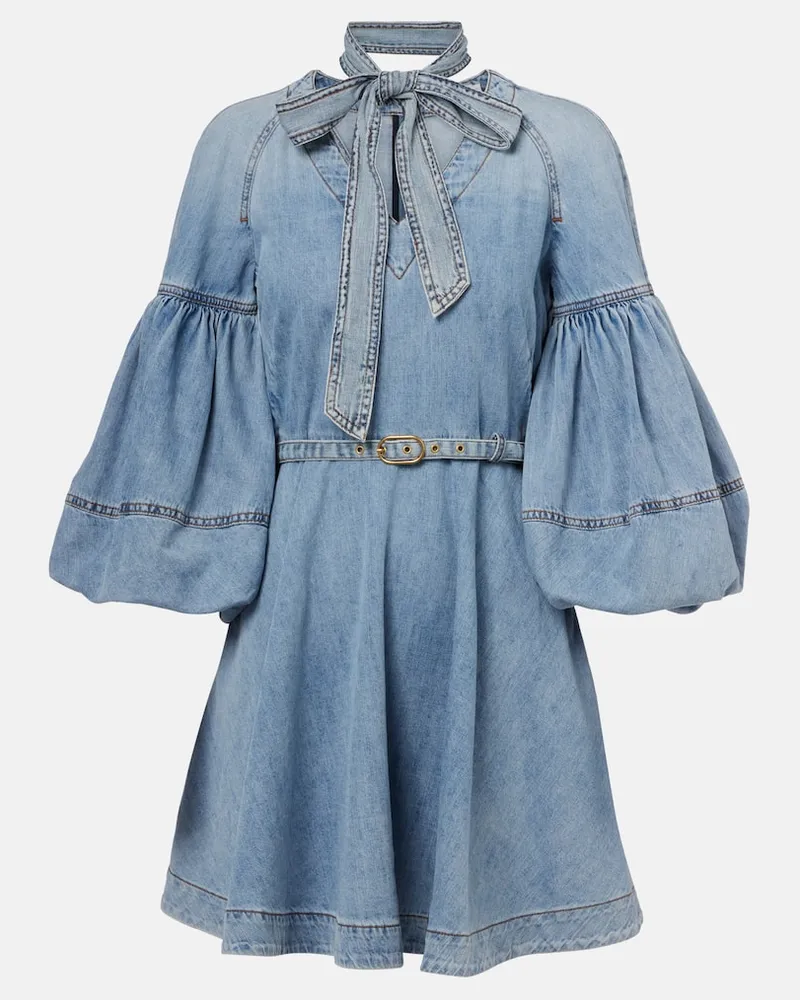 Zimmermann Jeanskleid Blau