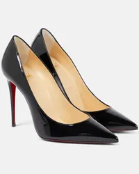 Christian Louboutin Pumps Kate 100 aus Lackleder Schwarz