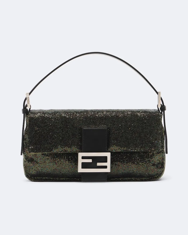 Fendi Schultertasche Baguette® 26424 Small Grün