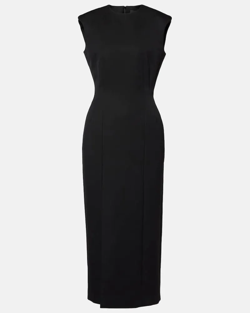 WARDROBE.NYC Midikleid Sculpted Schwarz