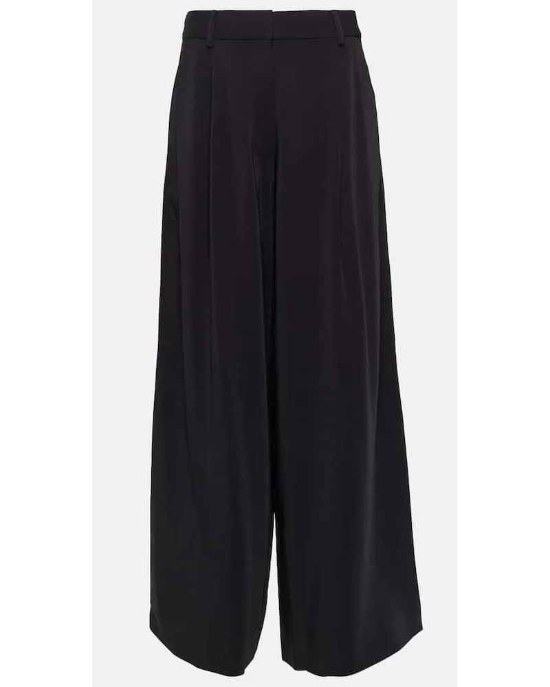 Co High-Rise-Hose aus Jersey Schwarz