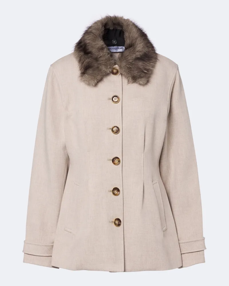 Veronica Beard Jacke Severine Beige