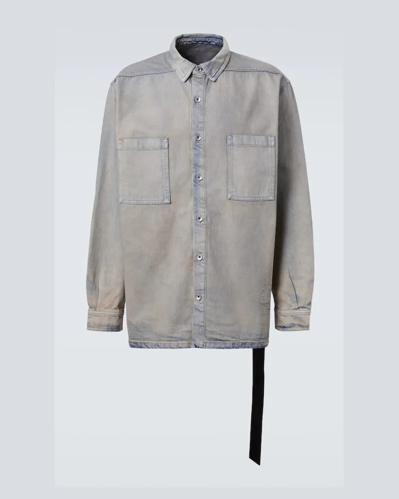 Rick Owens Jeanshemd Beige