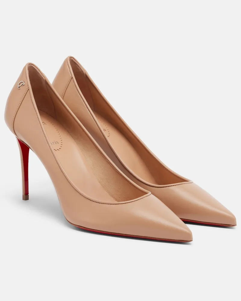 Christian Louboutin Pumps Sporty Kate aus Leder Beige