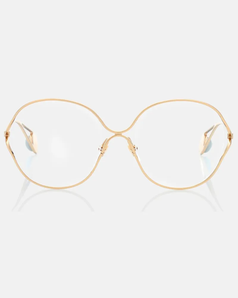 Gucci Brille Gold