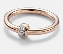Ring Pomellato Together aus 18kt Roségold mit Diamanten
