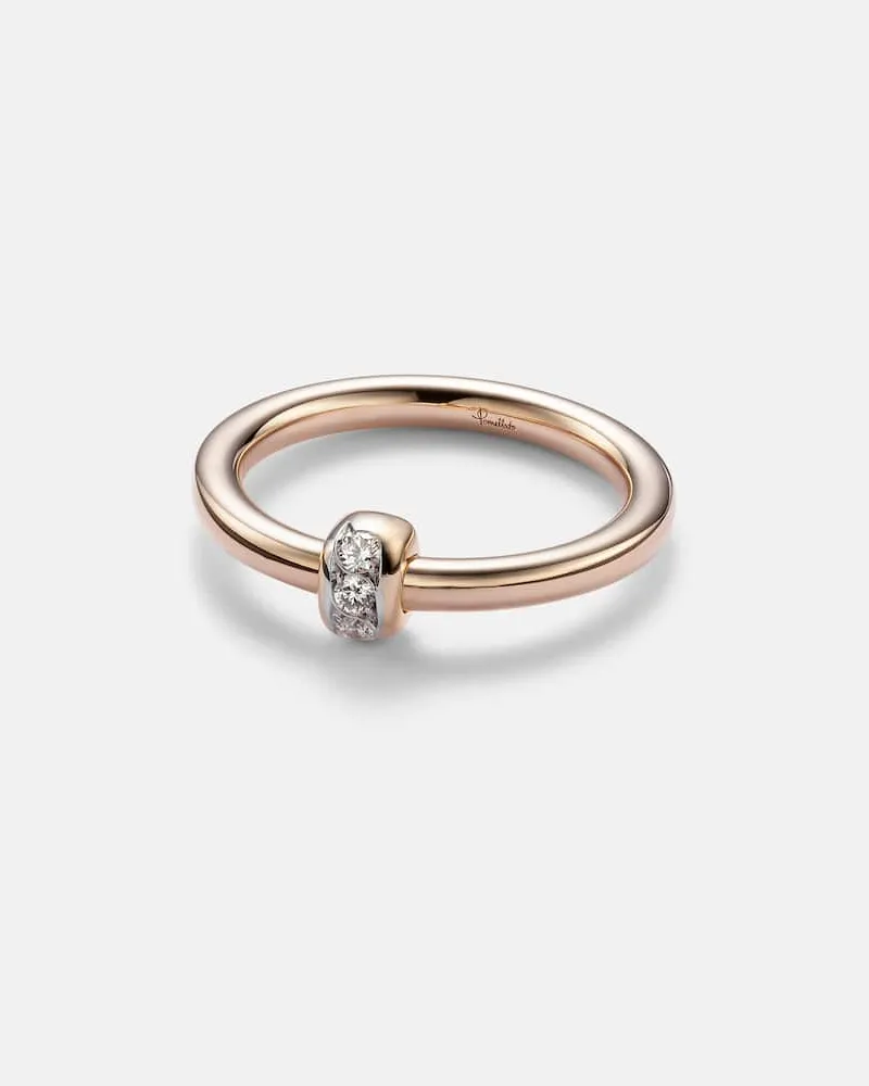 Pomellato Ring Pomellato Together aus 18kt Roségold mit Diamanten Gold
